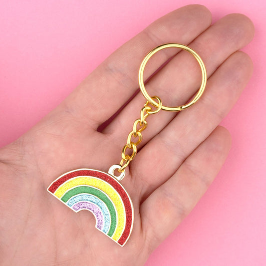 Porte-clé Arc-en-ciel - Coucou Suzette