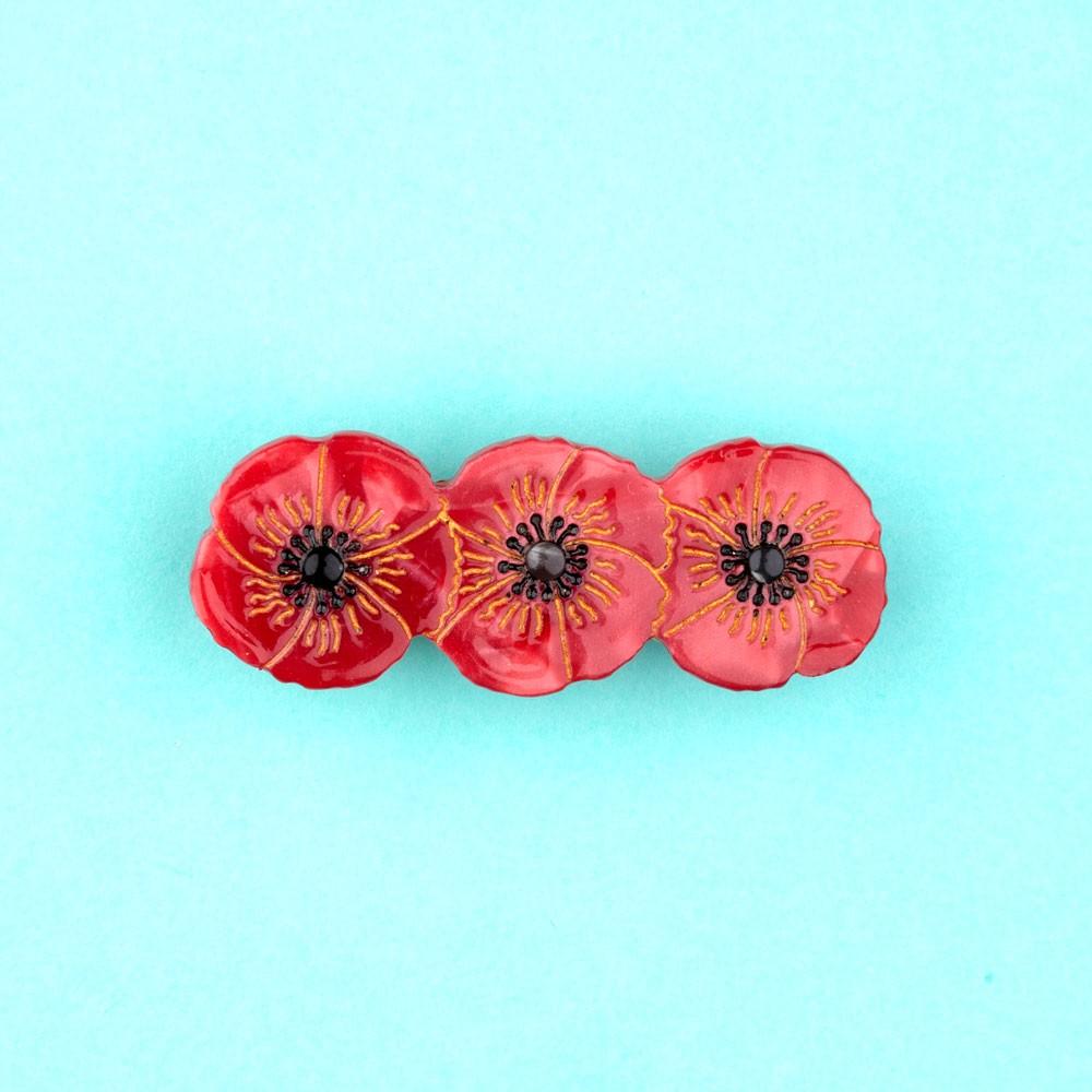 Poppy Hair Clip