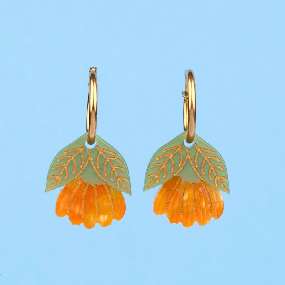 Boucles d'oreilles Calendula