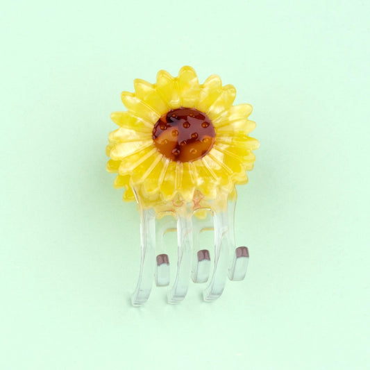 Sunflower Mini Hair Claw