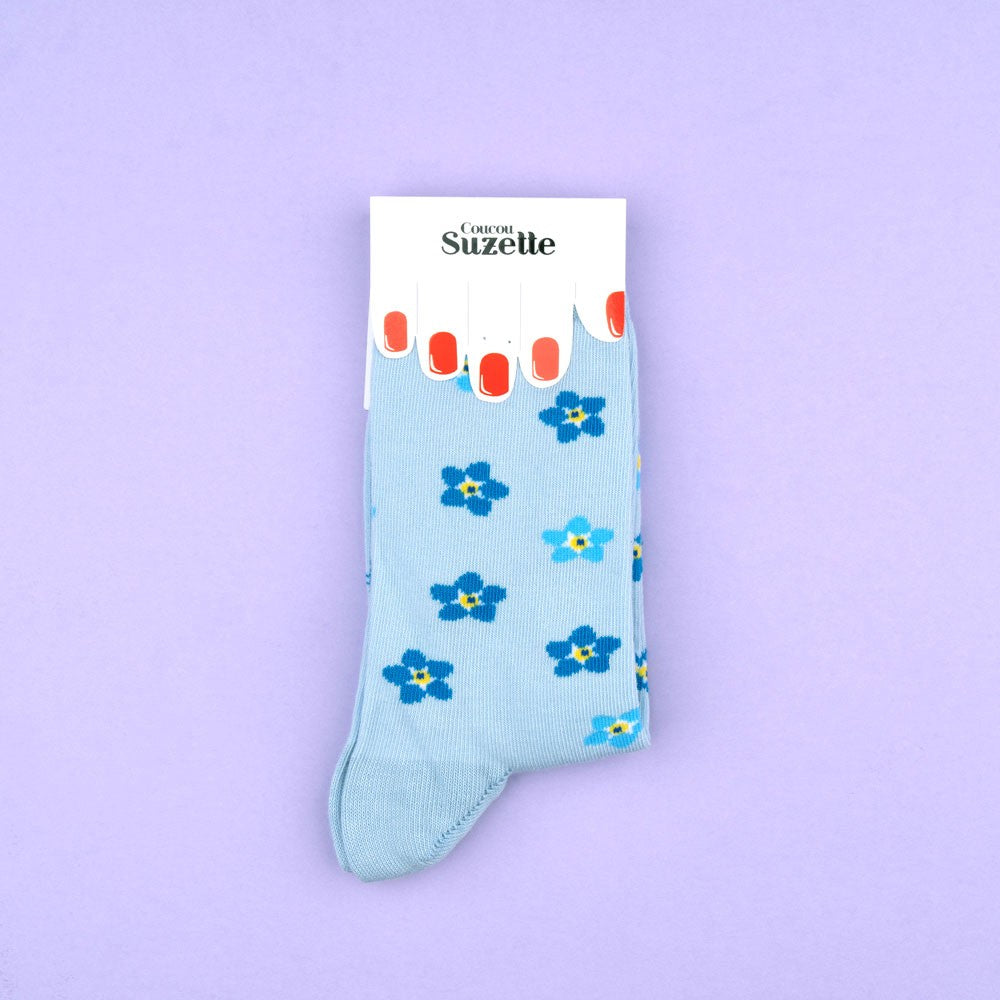 Chaussettes Myosotis - Coucou Suzette