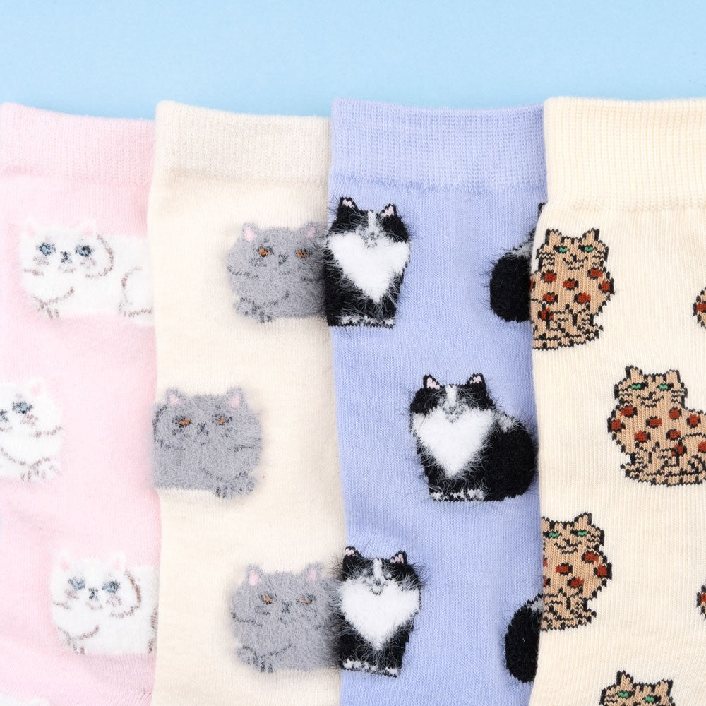 Black & White Cat Socks – Coucou Suzette